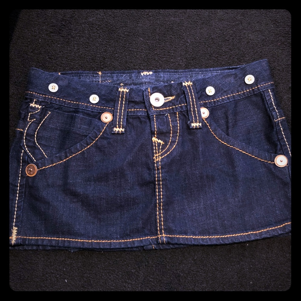 True Religion Denim Skirt